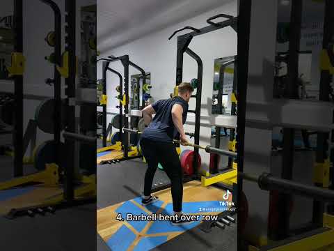 Rhomboid strengthening [QUICK FIRE] #shorts #rehab #physio