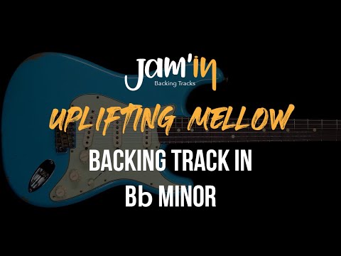 Uplifting Mellow Guitar Backing Track in Bb Minor