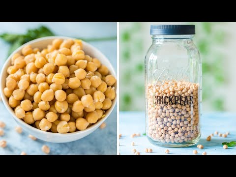 Instant Pot Chickpeas - Soaked, Quick Soak Method