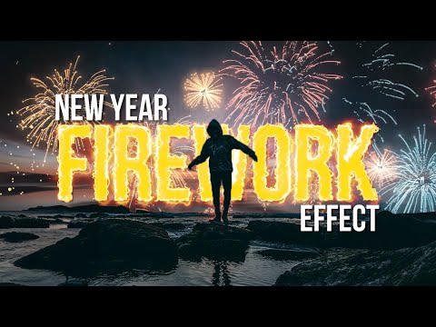 🎆New Year Firework Effect Video Editing Tutorial | 2024 New Year Video (InShot Tutorial)