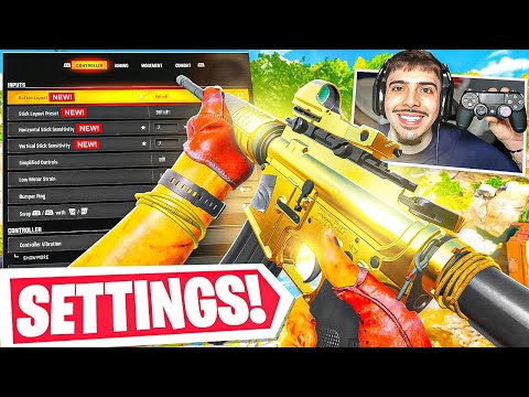 BLACK OPS 6 NEW BEST SETTINGS TO USE RIGHT NOW 🎮 (BO6 Controller Settings + Aim Assist PS5/XBOX/PC)