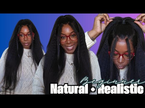 Gimme the WIG! Natural Texture Realistic Wig Styling Tips for Beginners NO GLUE NEEDED! ISeeHair