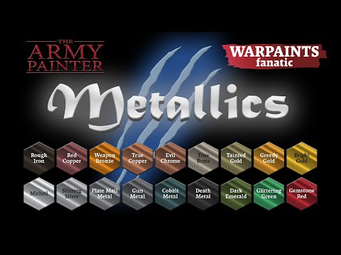 The Army Painter Fanatic Metallics - Full test and review