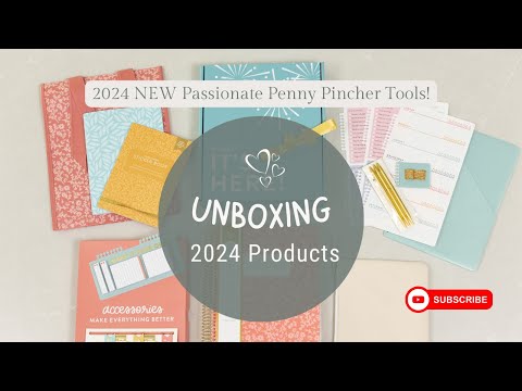 2024 PASSIONATE PENNY PINCHER UNBOXING | HOME PLANNER AND PLANNING ACCESSORIES