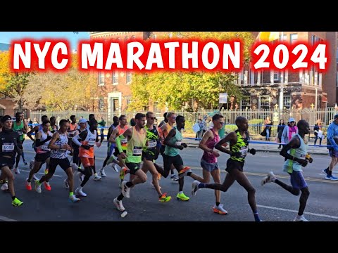 New York City MARATHON 2024 LIVE NYC | Professional Women's & Professional Men's Open Division