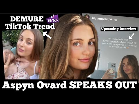 Aspyn Ovard SPEAKS OUT About DIVORCE (demure tiktok trend)