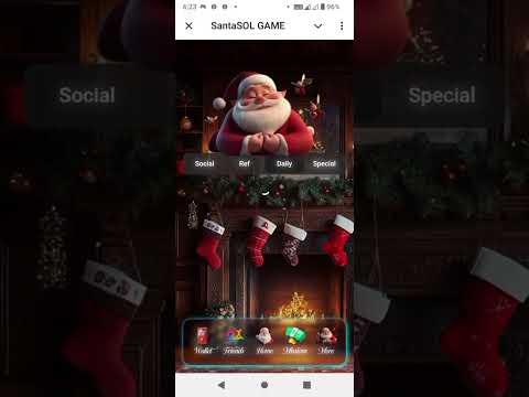 SantaSOL GAME | How to earn in SantaSOL GAME? | Free Solana & Free Santa 🎅: Merry Christmas 🎅🎄