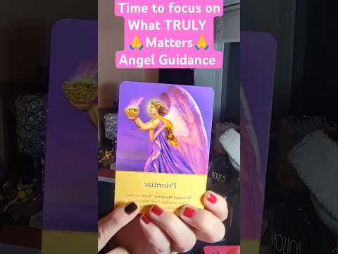 FOCUS on What TRULY Matters ✨ Angel Guidance