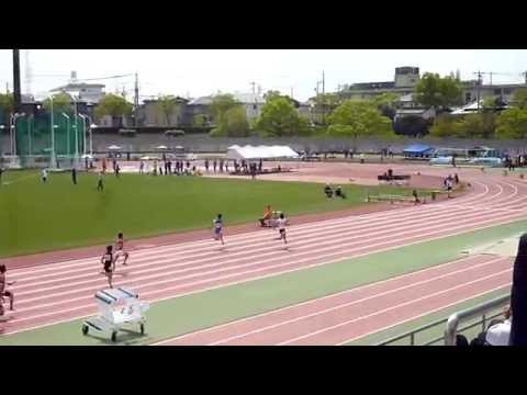 2014/04/27高校総体西三河予選　4x100m予選