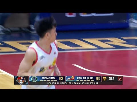 Adrian Nocum FIRED UP in 3Q for Rain or Shine vs. Terrafirma 💥 | PBA Season 49 Commissioner’s Cup