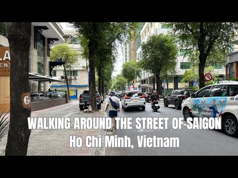 Walking Tour: Streets of Saigon, Ho Chi Minh Vietnam || by: Stanlig Films