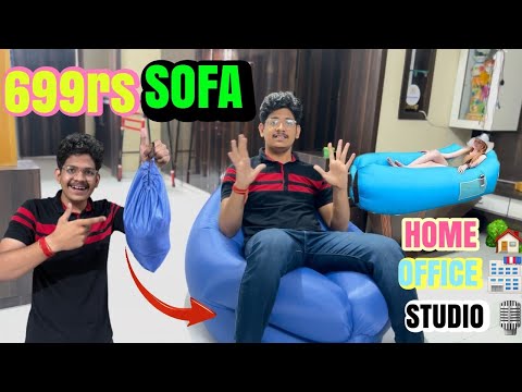 This Is amazing Testing and Review Of and Inflatable Air Sofa From Amazon in just 685rs