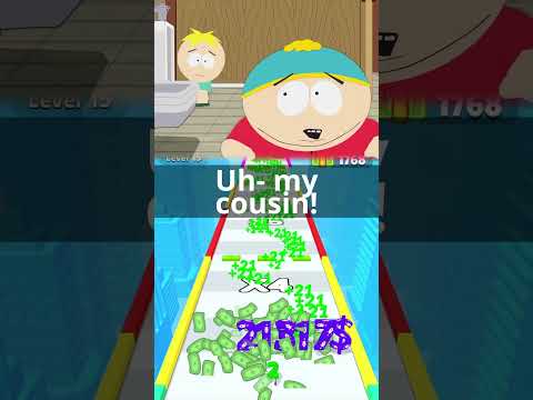 Cartman FAKES Having TOURETTES!? 😱🤣 #southpark #game #shorts (Season 11 Episode 8)