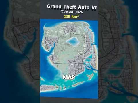 Which GTA game has the biggest Map? #shorts #grandtheftauto #gaming #openworldgame #videogame