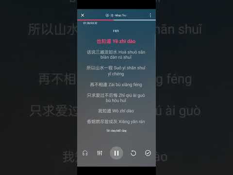 Thiên cao nhậm điểu phi - Hầu Trạch Nhuận || 天高任鸟飞 [侯泽润] Karaoke Pinyin