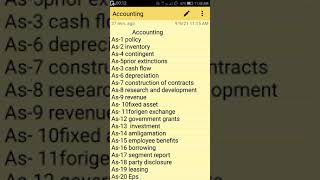 accounting standards