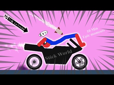 10 Min Best falls | Stickman Dismounting funny and epic moments | Like a boss compilation #651