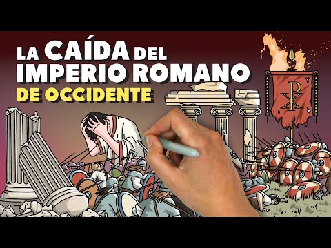 La caída del Imperio romano