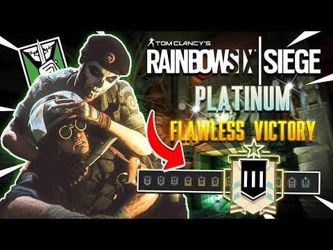 FLAWLESS PLATINUM VICTORY!! - RAINBOW SIX SIEGE (ROAD TO PLATINUM)