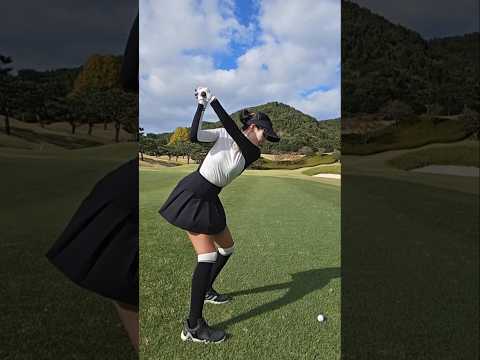 perfect swing!!KLPGA 허은지프로 slow motion#허은지프로