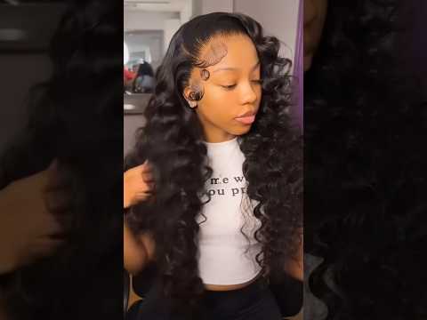 CURLY FRONTAL WIG INSTALL 💕 #shorts #fyp #viral #curlyhair #shortvideo #youtubeshorts #beauty