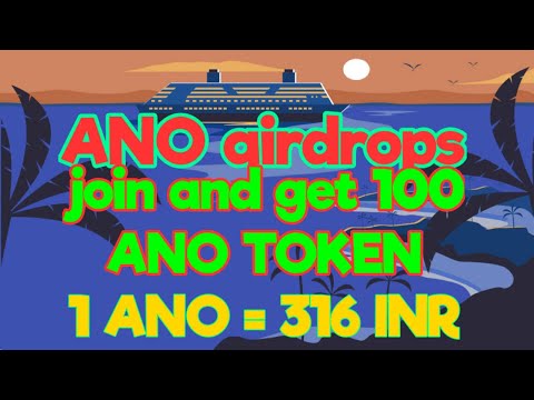 #airdrop ANO TOKEN Join and get 433$ usd free