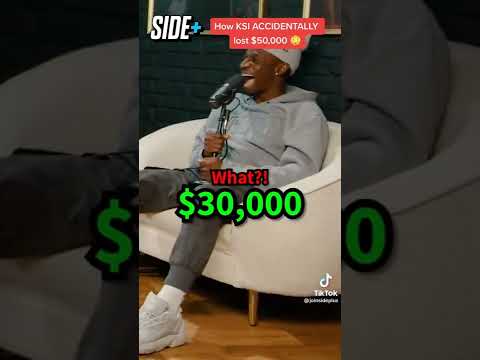 KSI Reveals How He Lost $50,000 By Accident!