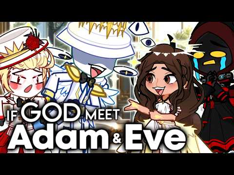 If God Meet Adam and Eve || Hazbin Hotel Gacha Animation ||