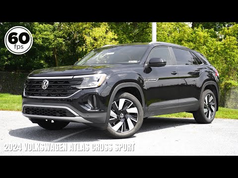 2024 Volkswagen Atlas Cross Sport Review | MORE POWER & NEW LOOKS!