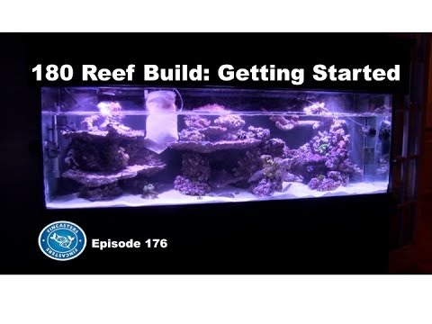 180 Gallon Reef.  Let the build begin!  Fincasters Episode 176