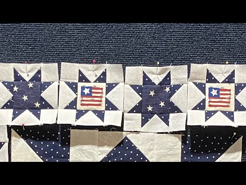 Build a Block Patriotic Series: Setting Star Blocks