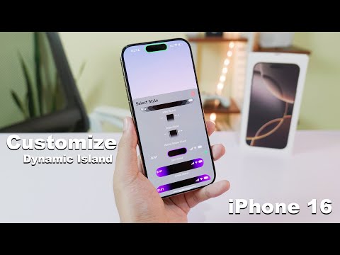 Customize Dynamic Island on iPhone 16 & 16 Pro Max