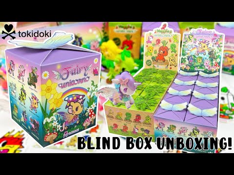 Let's Open the NEW FAIRY UNICORNO and VEGGIE UNICORNO Blind Boxes from tokidoki!