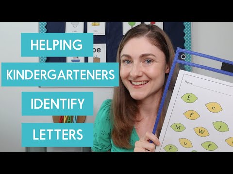 How to Improve Your Kindergarteners’ Letter Fluency