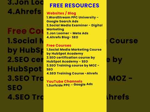 FREE LEARN డిజిటల్ మార్కెటింగ్ SKILLS #digitalmarketing digital marketing #training #shorts