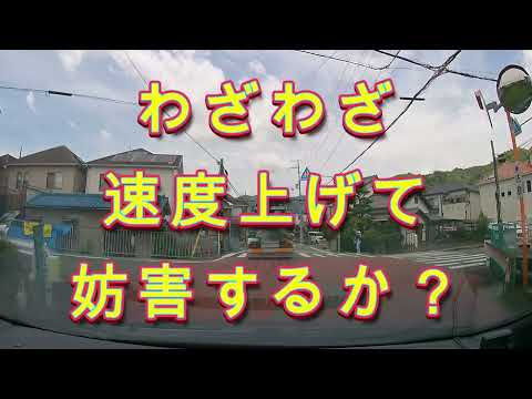 やんちゃダンプの歩行者横断妨害