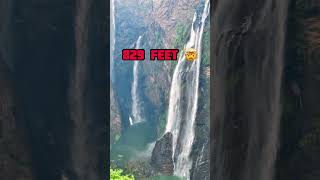 One of the highest waterfalls in India - Jog Falls #travel #travelblogger #india #2023 #karnataka