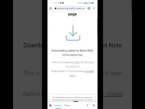 Redmi note 12 pro India MIUI14.0.3.0.TMOINXM  Update | redmi note 12 pro miui14 & Android 13 update