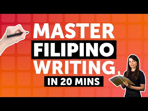 Cracking the Filipino Writing System in 20 Minutes