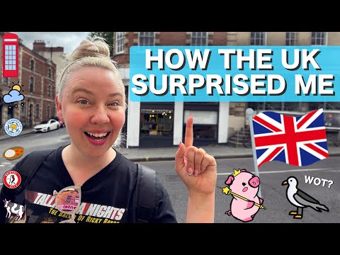 First Trip to the UK  👑🐷 Canadian Observations