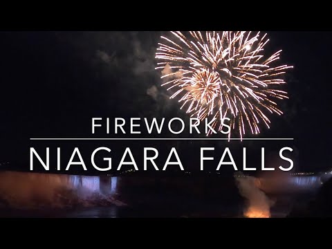 Niagara Falls Fireworks | The Best View From Canada 🇨🇦