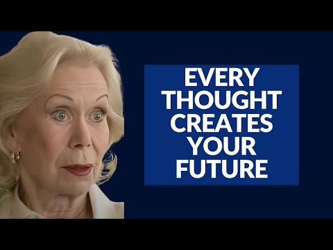 Louise Hay - Your Thoughts Create Your Future #louisehay #hayhouse #positivethinking