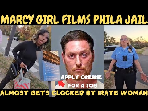 Marcy Girl Films at the Jail and Runs Into the Wrong Lady—Instant Regret! HAHAHA!