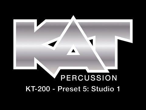 KT-200 Electronic Drumkit: Preset 5 - Studio 1