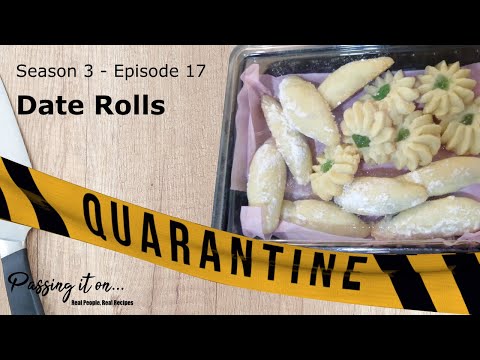 Date Rolls Recipe