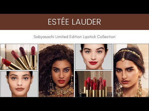 Sneak Peek! Estée Lauder x Sabyasachi Limited Edition Lipstick Collection