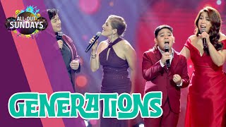 Jackie Lou Blanco, Roselle Nava, and Renz Verano duet with their children! | All-Out Sundays