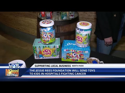 Mike Hess Brewing is filling Joy Jars for children battling cancer this holiday season