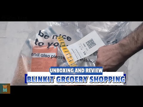 BlinkIT Grocery Shopping Review #blinkit #review #grocery