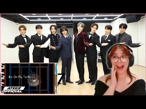 ATEEZ | 'Ice On My Teeth' Dance Practice (Moving🎻 ver.) + 'Ice On My Teeth (English Ver.) | Reaction